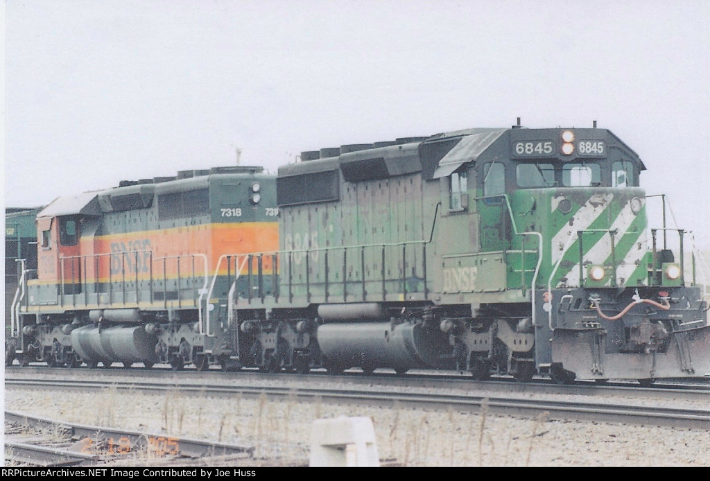 BNSF 6845 East